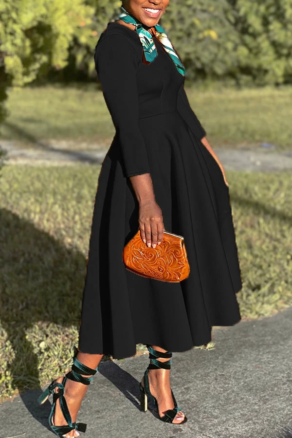 So Splendid 3/4 Sleeve Swing Dress 8 So Splendid 3/4 Sleeve Swing Dress - Image 8