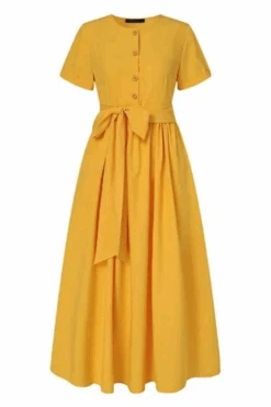 V-Neck Ruched Belted Midi Dress 10 V-Neck Ruched Belted Midi Dress -Acorpstyle 2023 05 16T182206.429