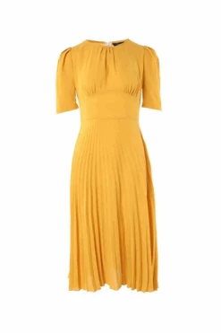 Elegant Puff Sleeve Pleated Dress 15 Elegant Puff Sleeve Pleated Dress -Acorpstyle 2023 05 26T164424.437