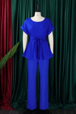 Slash Neck Belted Top & Wide Leg Pants Set 19 Slash Neck Belted Top & Wide Leg Pants Set -Acorpstyle 2023 09 11T175254.415