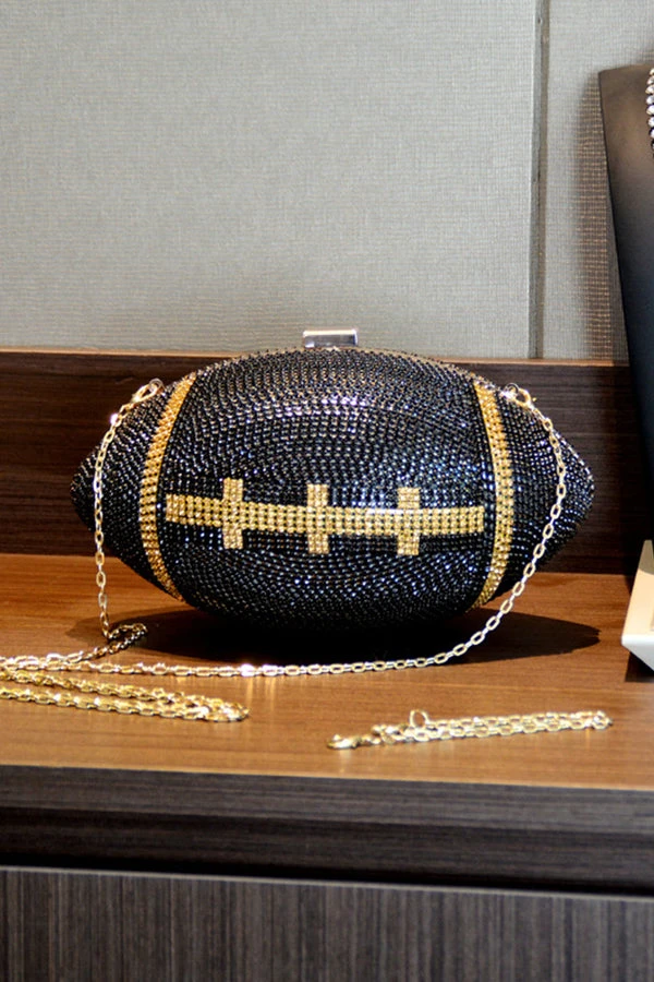 Rhinestone Embellished Purse 3 Rhinestone Embellished Purse - Image 3