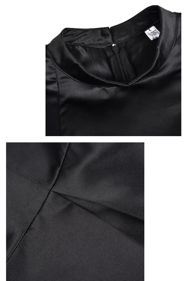 Elegant Short Sleeve A-line Dress 2 Elegant Short Sleeve A-line Dress - Image 2