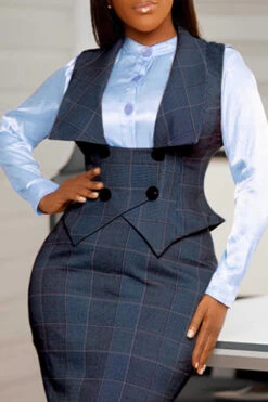 Elegant Classic Satin Versatile Blouse 10 Elegant Classic Satin Versatile Blouse -Acorpstyle XTA1462 BL 2