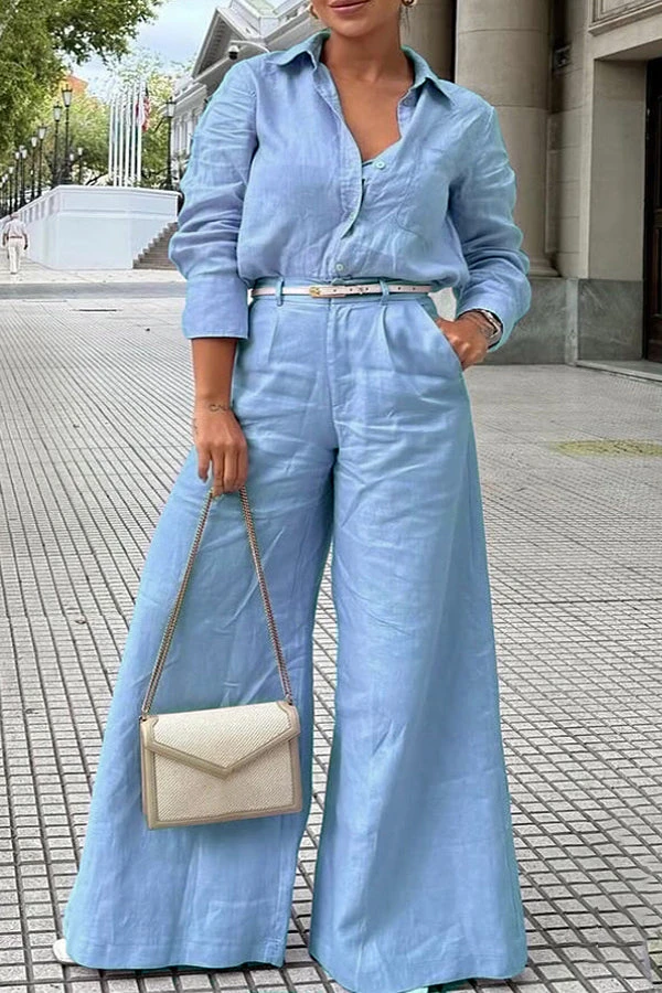 Vintage Patched Pocket Shirt & Pants Set 4 Vintage Patched Pocket Shirt & Pants Set - Image 4