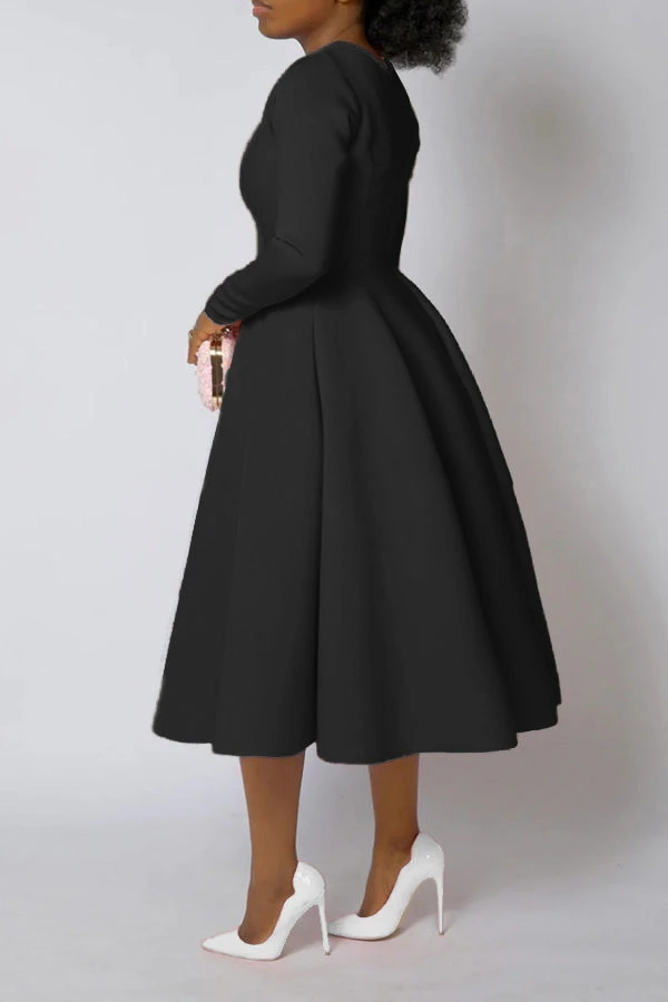 So Elegant Swing Midi Dress 14 So Elegant Swing Midi Dress - Image 14