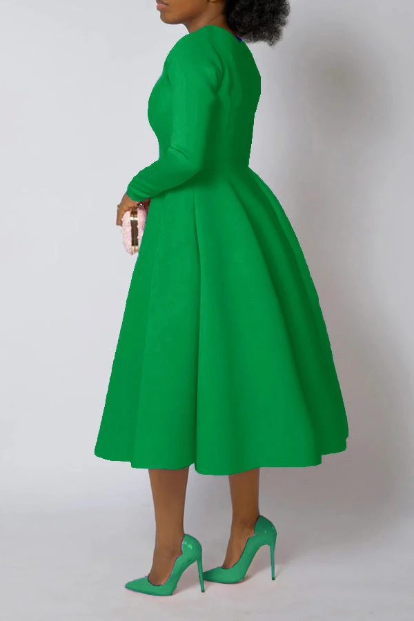So Elegant Swing Midi Dress 16 So Elegant Swing Midi Dress - Image 16