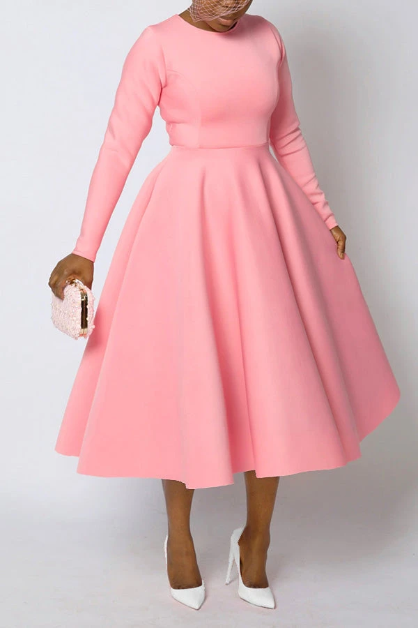 So Elegant Swing Midi Dress 2 So Elegant Swing Midi Dress - Image 2