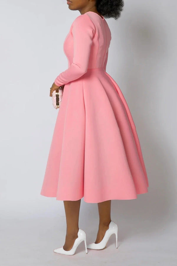 So Elegant Swing Midi Dress 4 So Elegant Swing Midi Dress - Image 4