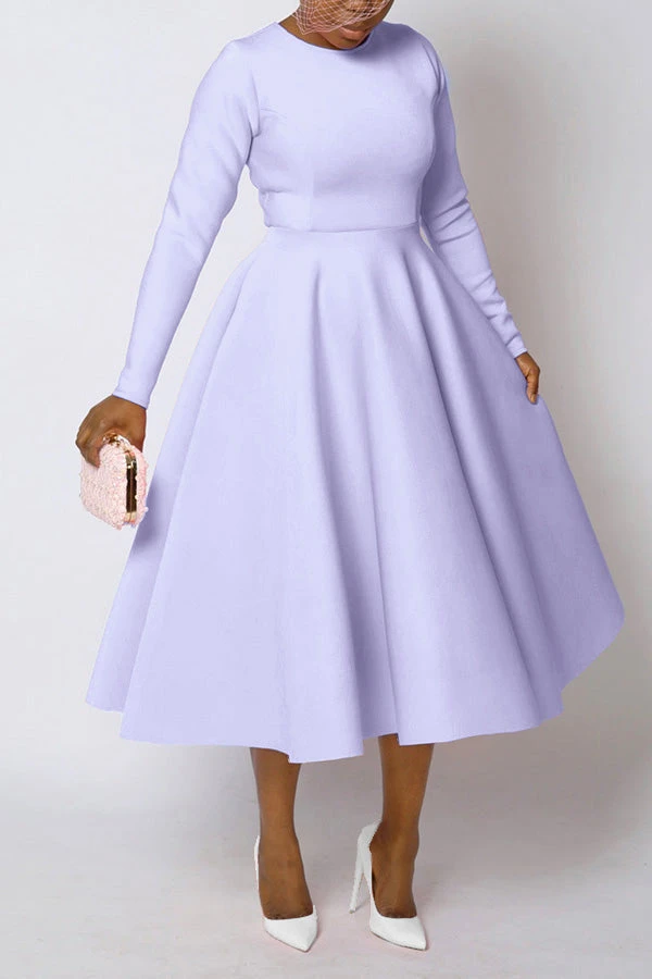 So Elegant Swing Midi Dress 5 So Elegant Swing Midi Dress - Image 5