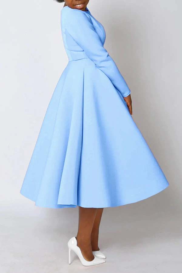 So Elegant Swing Midi Dress 8 So Elegant Swing Midi Dress - Image 8