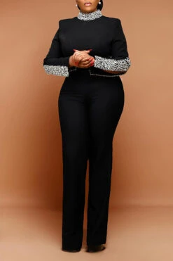 Gorgeous Rhinestones Deocr High Neck Top & Pants Set 13 Gorgeous Rhinestones Deocr High Neck Top & Pants Set -Acorpstyle XTF6265 BK 3 76f66f55 996d 4682 855c 8345b835a70d