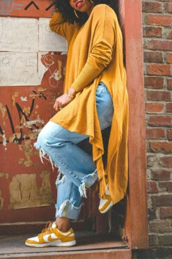 Stylish Asymmetrical Hem Split Top 14 Stylish Asymmetrical Hem Split Top -Acorpstyle XTF6320 OR 5 bb9a345e 92fe 4a41 8fd4 099aff37f6e5