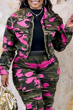 Stylish Camouflage Zip Up Long Sleeve Jacket -Acorpstyle XTF6533 RR 3