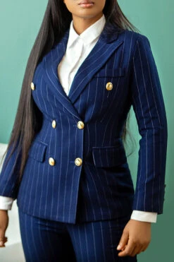 Classic Solid Button Up Blouse -Acorpstyle XTF6637 WH 1