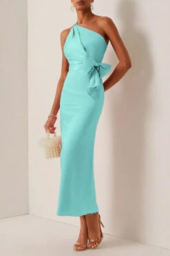 Elegant Pink Bow Accented Dress -Acorpstyle XTF7257 WB 2 9d98fec3 40ee 43fa 8756 3dc3706bc297