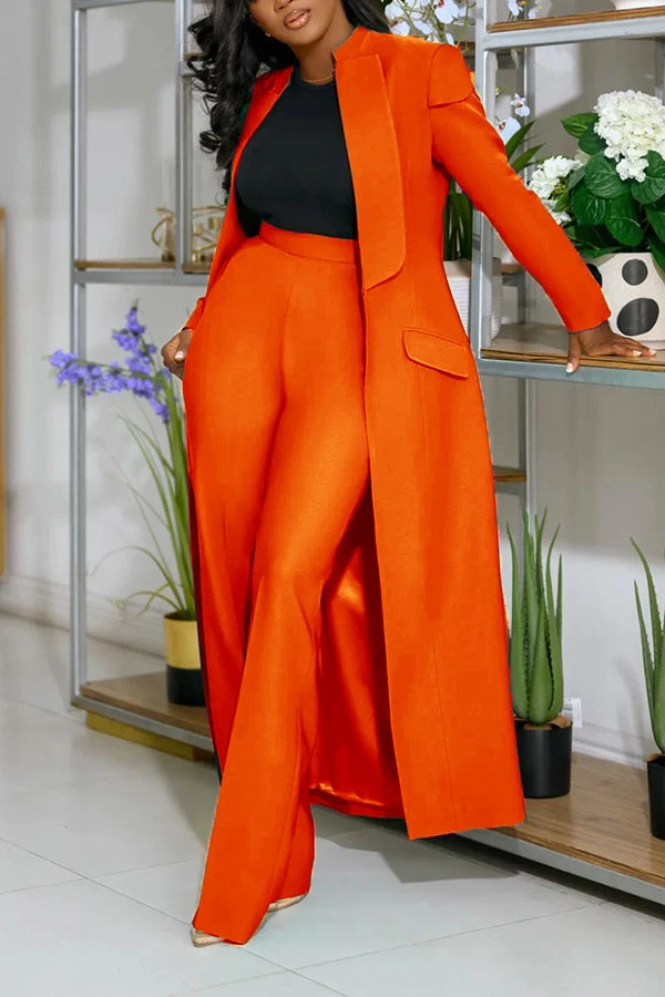 Stylish Longer Version Cap Sleeve Suit Set 5 Stylish Longer Version Cap Sleeve Suit Set - Image 5
