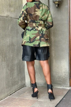 Stylish Camouflage Print Mid Length Trench Coat 6 Stylish Camouflage Print Mid Length Trench Coat -Acorpstyle XTH1046 AG 3