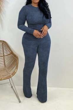 Stylish Stretch Knit Top & Pants Set 29 Stylish Stretch Knit Top & Pants Set -Acorpstyle XTH1849 NB 1