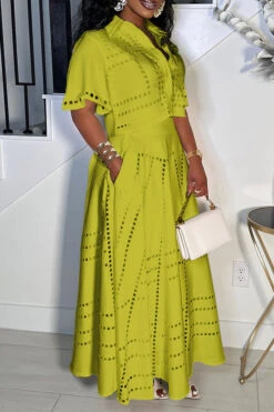 Stylish Burning Flower Craft Short Top & Skirt Set 15 Stylish Burning Flower Craft Short Top & Skirt Set -Acorpstyle XTH3548 OL 2