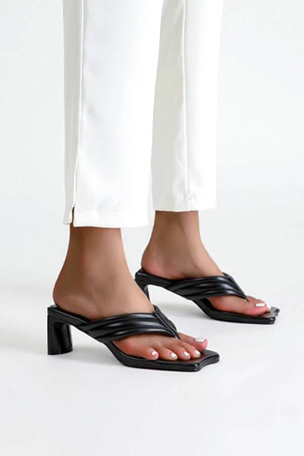 Comfortable Flip Flops Chunky High Heels 10 Comfortable Flip Flops Chunky High Heels - Image 10