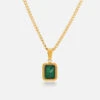 Fashion Colorful Geometric Pendant Necklace