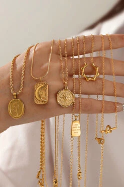 Fashion Retro Geometric Drop Necklace 21 Fashion Retro Geometric Drop Necklace -Acorpstyle XTK0242 AP 2