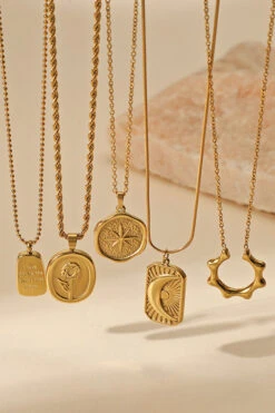 Fashion Retro Geometric Drop Necklace 19 Fashion Retro Geometric Drop Necklace -Acorpstyle XTK0242 FY 2