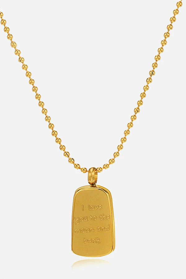 Fashion Retro Geometric Drop Necklace 1 Fashion Retro Geometric Drop Necklace