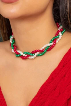 Fashion Multi-layered Colorful Necklace -Acorpstyle XTK0404 SI 3