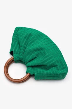 Evening Pleated Solid Wood Handbag* 16 Evening Pleated Solid Wood Handbag* -Acorpstyle XTQ0259 LG 2