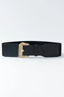 Stylish Retro Carved Square Buckle Belt 8 Stylish Retro Carved Square Buckle Belt -Acorpstyle XTS0027 BK 1