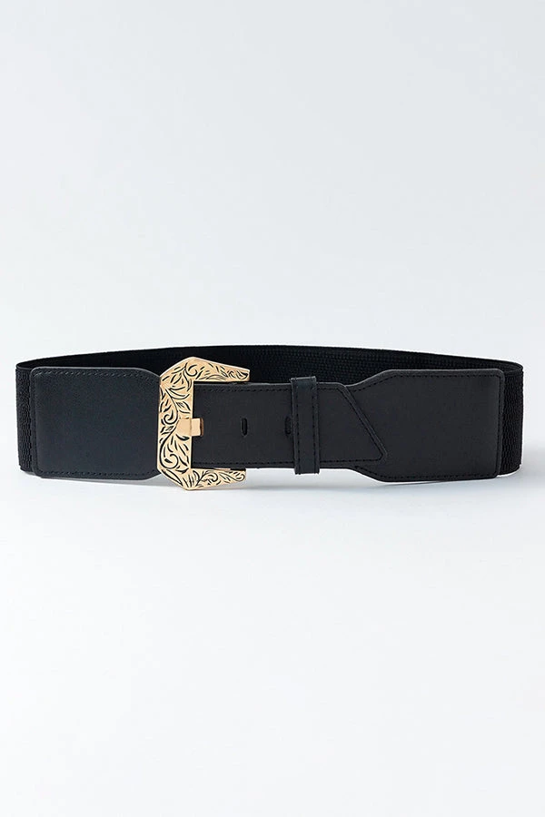 Stylish Retro Carved Square Buckle Belt 4 Stylish Retro Carved Square Buckle Belt - Image 4