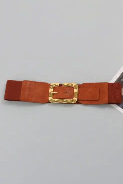 Stylish Advanced PU French Square Belt -Acorpstyle XTS0028 BR 1