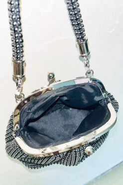 Stylish Glitter Rhinestones Evening Bag -Acorpstyle XTT0020 BK 1 20 2