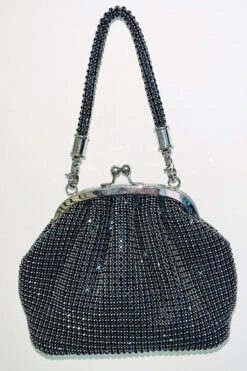 Stylish Glitter Rhinestones Evening Bag -Acorpstyle XTT0020 BK 1 20 3