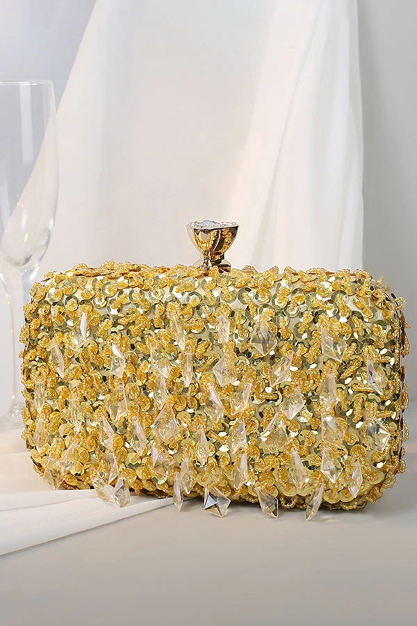 Gorgeous Sequin Chain Evening Bag 1 Gorgeous Sequin Chain Evening Bag