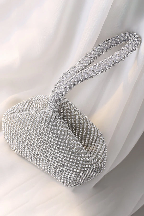 Stylish Metal Rhinestones Evening Bag 1 Stylish Metal Rhinestones Evening Bag