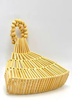 Casual Holiday Handmade Rattan Bag -Acorpstyle XTT0232 YE 3