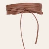 Elegant Soft Lace-up Belt