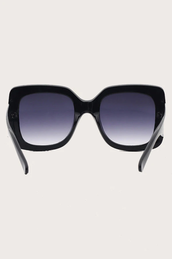 Glamorous Zircon Square Frame Sunglasses 2 Glamorous Zircon Square Frame Sunglasses - Image 2