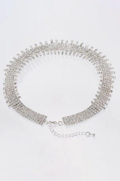 Sparkling Rhinestones Choker Necklace 8 Sparkling Rhinestones Choker Necklace -Acorpstyle XTY4736 SI 2