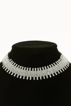 Sparkling Rhinestones Choker Necklace