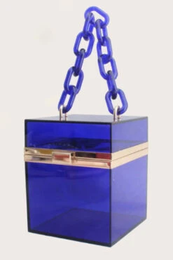 Handle Acrylic Clear Box Bag -Acorpstyle XTY4979 RB 1