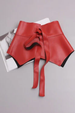 Chic PU Knotted Belt -Acorpstyle XTY5037 RE 1