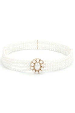 Elegant Stretch Pearl Belt -Acorpstyle XTY5210 BE 1