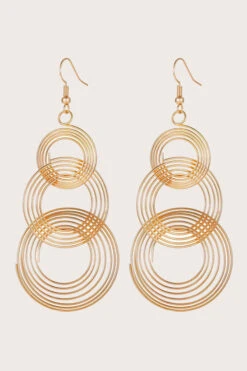 Vintage Gold Jewelry Set Of Four -Acorpstyle XTY5632 GO 3