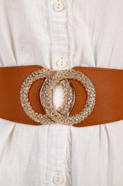 Vintage Metal Shine Belt 11 Vintage Metal Shine Belt -Acorpstyle XTY5732 CA 1