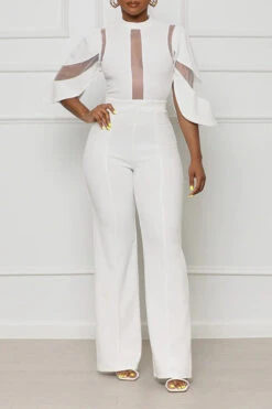 See Right Through Mesh Jumpsuit