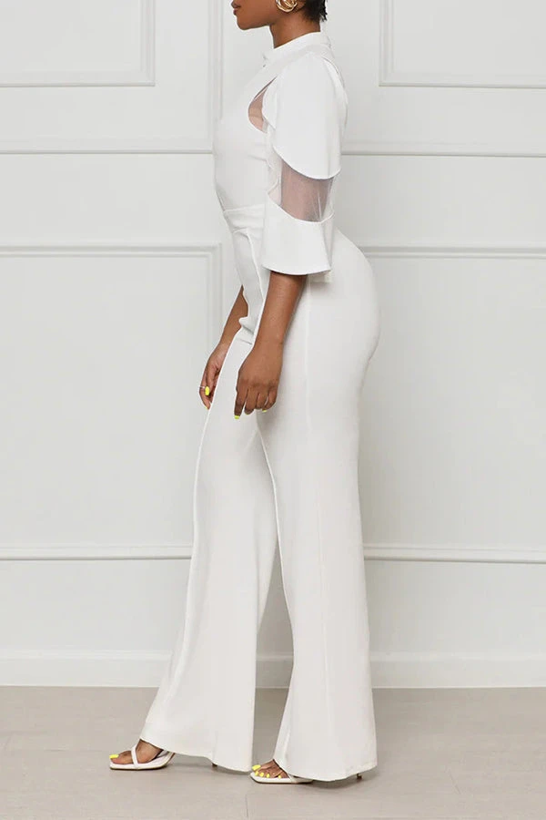 See Right Through Mesh Jumpsuit 2 See Right Through Mesh Jumpsuit - Image 2