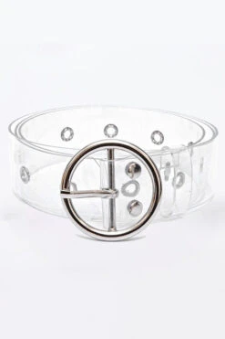 Casual Versatile Solid Perforated Belt